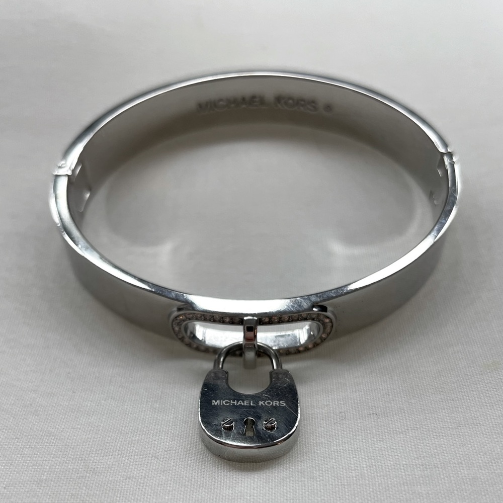 Women’s Michael Kors Silver Padlock Bracelet